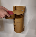 5″ Sanding Disc Holder | Wall-Mounted Workshop Organizer | Buster Buildz